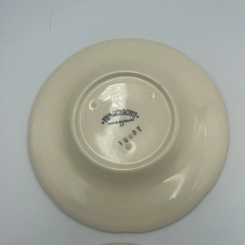 Set of 4 Franciscan Apple Bread &‎ Butter Plates Mid-Century Modern USA Stamp